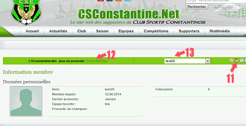 Pronostics CSC