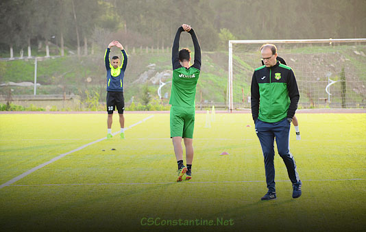 Reprise des entrainements aujourd'hui le 02 janvier 2019